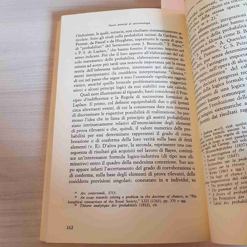 NUOVI PRINCIPI DI EPISTEMOLOGIA - ALBERTO PASQUINELLI - FELTRINELLI - 1977
