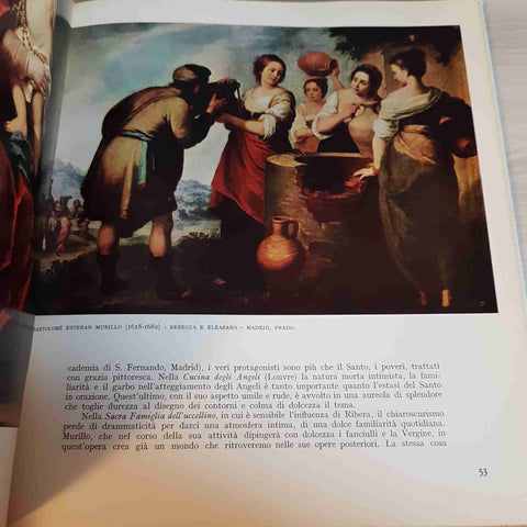 PITTURA SPAGNOLA DAL SEICENTO AI TEMPI MODERNI - CORREA - ARTI GRAFICHE - 1963