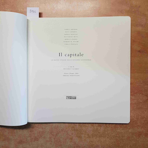 IL CAPITALE LE NUOVE STRADE DELLO SVILUPPO SOSTENIBILE 2001 IL SOLE 24 ORE