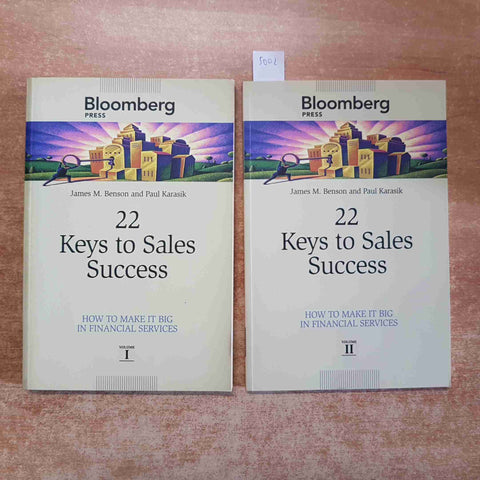 22 KEYS TO SALES SUCCESS how to make it big in financial service 2 vol BLOOMBERG