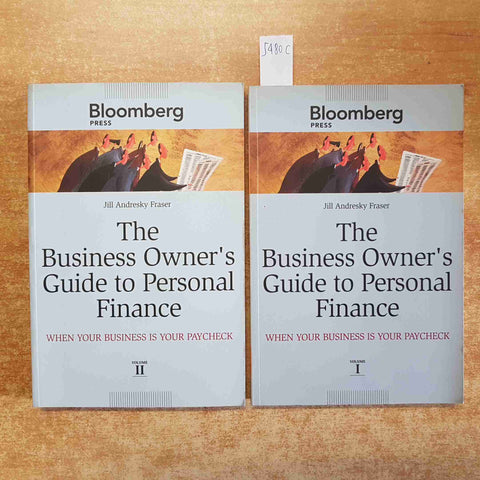 THE BUSINESS OWNER'S GUIDE TO PERSONAL FINANCE 2 vol BLOOMBERG Jill Fraser