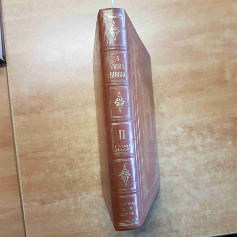 LA SACRA BIBBIA FABBRI 1963 VOLUME 2 I LIBRI STORICI