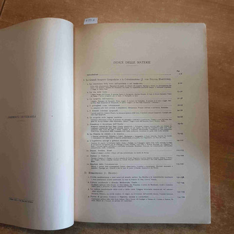 STORIA UNIVERSALE 4 STORIA MODERNA 1500-1650 pflugk-harttung EDITRICE LIBRARIA
