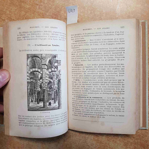 NOUVEAU COURS D'HISTOIRE DE L'EUROPE et DE LA FRANCE 1885 par GIRARD - BRIDAY