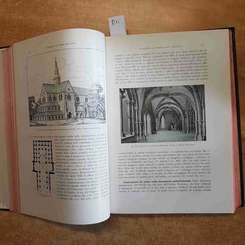 MANUALE DI STORIA DELL'ARTE 2 IL MEDIO EVO antonio springer 1911 ARTI GRAFICHE