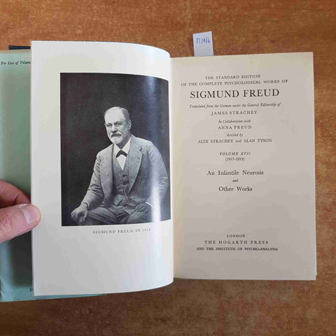 FREUD an infantile neurosis and other works VOLUME XVII THE HOGARTH PRESS