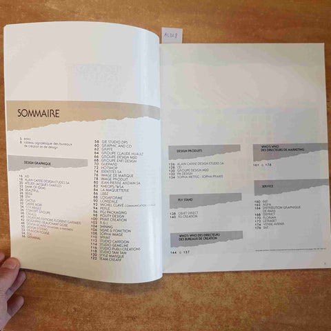 LE GUIDE 1985 DES BUREAUX DE CREATION GRAPHIQUE ET DE DESIGN est edite' par BaT