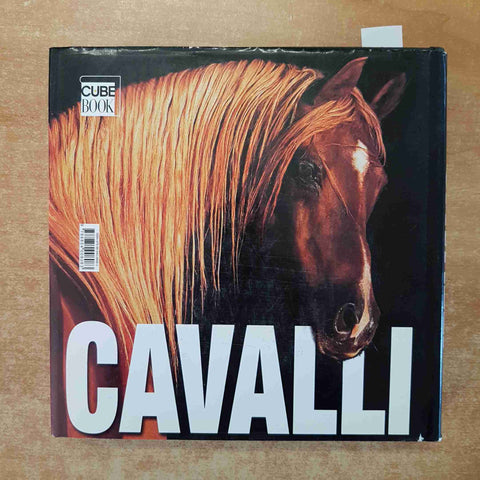 CAVALLI CUBE BOOK 26X26 cm WHITE STAR 2007 equini rodeo palio cavaliere