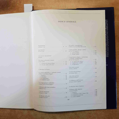 L'ARCHIVIO DI STATO DI ROMA 1992 I TESORI DEGLI ARCHIVI nardini