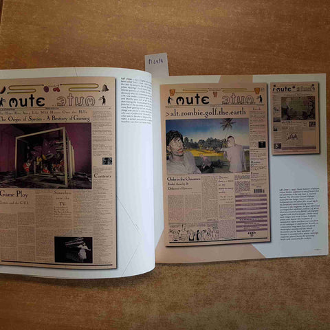 MUTE MAGAZINE GRAPHIC DESIGN Adrian Shaughnessy EIGHTBOOKS 2008 grafica design