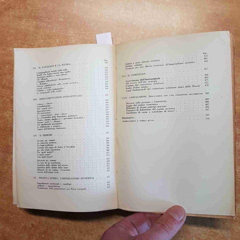 STALIN IL TERRIBILE memorie e documenti SUZANNE LABIN 1950 GARZANTI prima ediz.