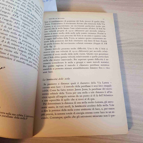 UNIVERSO IN ESPANSIONE IL SISTEMA DEL MONDO - BONNOR - BORINGHIERI - 1967