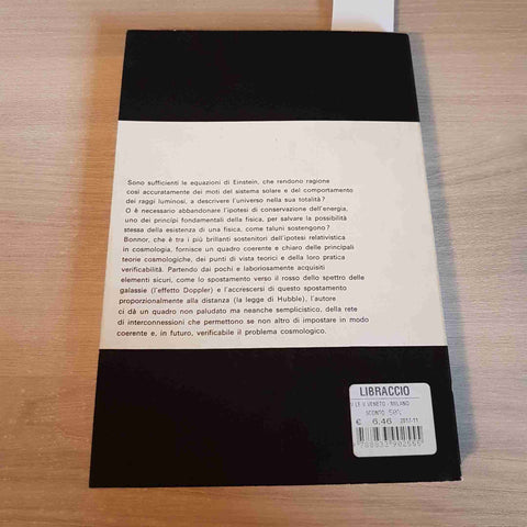 UNIVERSO IN ESPANSIONE IL SISTEMA DEL MONDO - BONNOR - BORINGHIERI - 1967