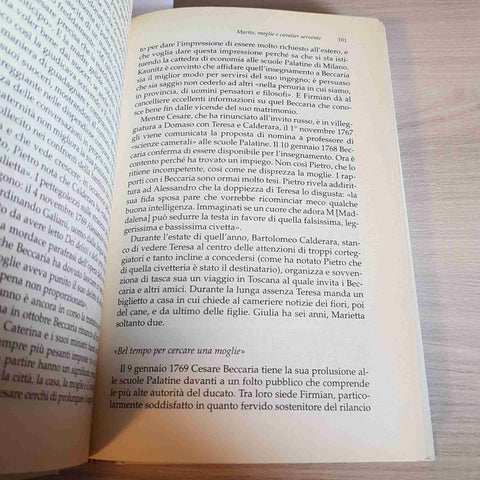 QUEL CHE IL CUORE SAPEVA Giulia Beccaria, Verri, Manzoni BONESCHI 2004 MONDADORI