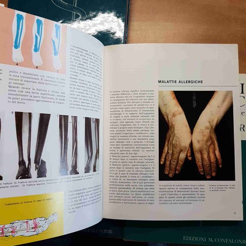 ENCICLOPEDIA MEDICA PER LA FAMIGLIA MODERNA 4 volumi BEER-POITEVIN Confalonieri