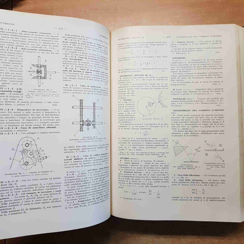 DIZIONARIO D'INGEGNERIA PERUCCA completo in 5 volumi UTET 1951 illustrato