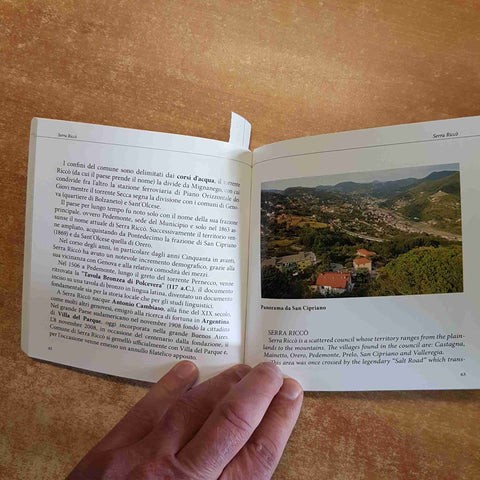 VIAGGIO IN VAL POLCEVERA CERANASI CAMPOMORONE MIGNANEGO SERRA RICCO SANT'OLCESE