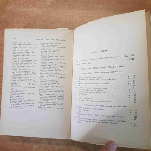 CHIESA DELLA FEDE CHIESA DELLA STORIA Hubert Jedin 1972 MORCELLIANA