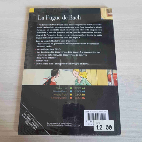LA FUGUE DE BACH - SUSANNA LONGO, REGINE BOUTEGEGE - CIDEB