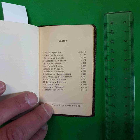 LE LETTERE DI SAN PAOLO versione dai testi originali 1958 EDIZIONI PAOLINE