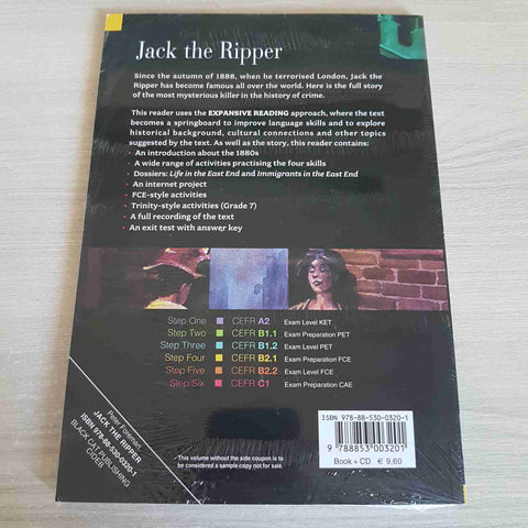 JACK THE RIPPER - PETER FOREMAN - BLACK CAT - CIDEB