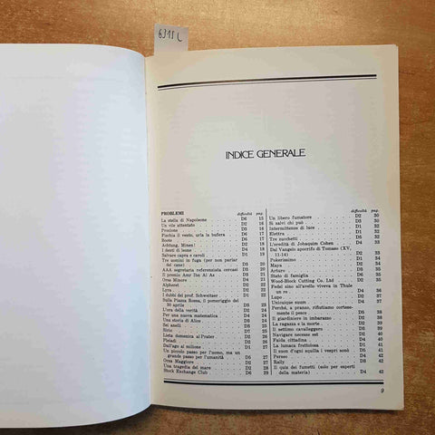 IL GRANDE LIBRO DEGLI ENIGMI problemi insoliti rompicapo PARMEGGIANI SANTELIA