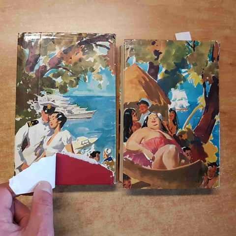 JAMES MICHENER - HAWAI 2 volumi + cofanetto 1960 RIZZOLI prima edizione