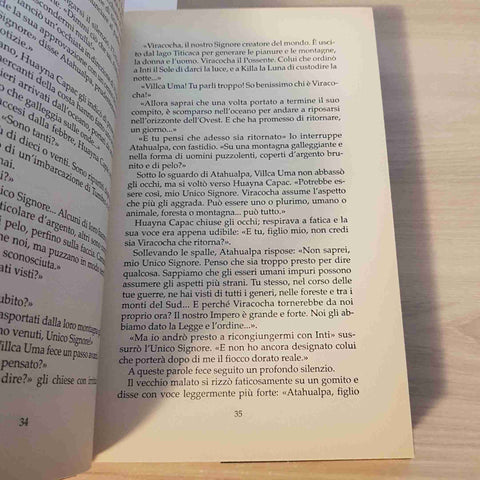 INCAS L'OMBRA DEL PUMA prima edizione ANTOINE B. DANIEL - MONDADORI - 2001