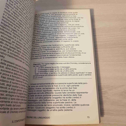 IL COMPORTAMENTO COMUNICATIVO GESTI ATTEGGIAMENTI LINGUAGGIO - MONDADORI - 1980