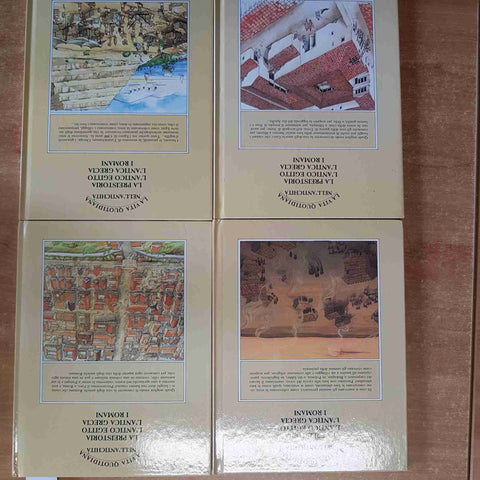 LA VITA QUOTIDIANA AL TEMPO preistoria, egitto, grecia romani 4 VOLLUMI VALLARDI
