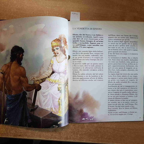 DIZIONARIO MITOLOGICO DEI E EROI DELL'OLIMPO 1992 Benna Rolandi DAMI EDITORE