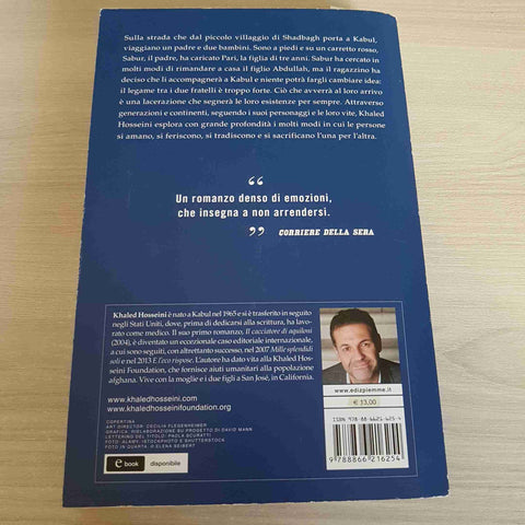 E L'ECO RISPOSE - KHALED HOSSEINI - PIEMME - 2015