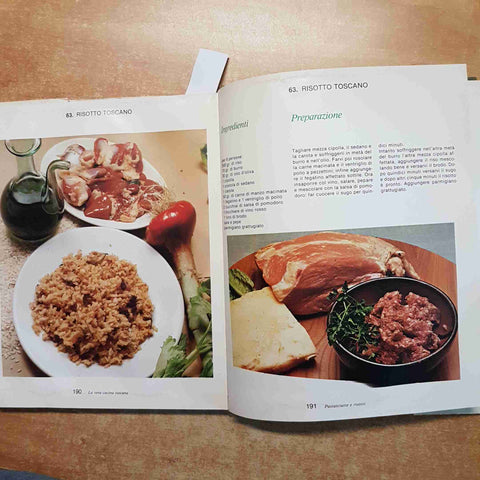 LA VERA CUCINA TOSCANA antipasti salse risotti pastasciutte UGOLINI 1981 MELITA