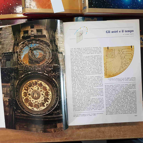 ASTRONOMIA ALLA SCOPERTA DEL CIELO completa in 6 volumi CURCIO