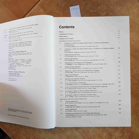 COMPREHENSIVE ORGANIC SYNTHESIS 1 ADDITIONS TO C-X Pergamon press 1991