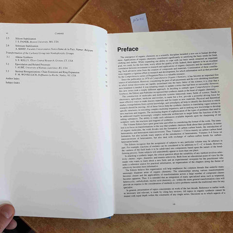 COMPREHENSIVE ORGANIC SYNTHESIS 1 ADDITIONS TO C-X Pergamon press 1991
