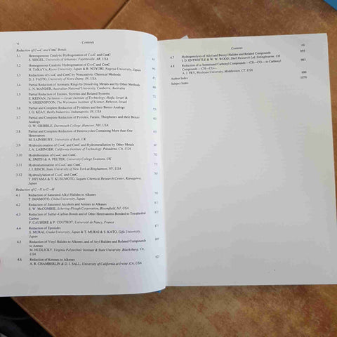 COMPREHENSIVE ORGANIC SYNTHESIS 8 REDUCTION Pergamon press 1991