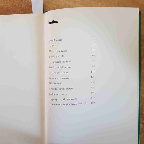 LAVORO ARTIGIANO IN LOMBARDIA 1979 regione lombardia LEGNO CUOIO PIETRA STAMPA