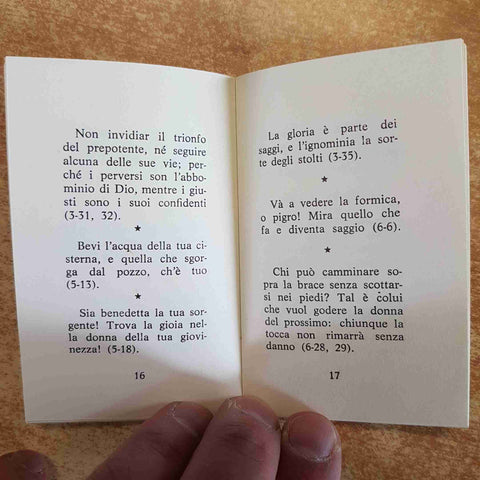 PROVERBI DELLA BIBBIA nuova editrice spada