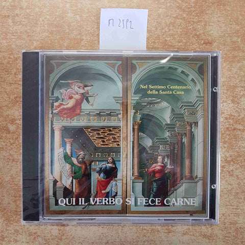 CD musica QUI IL VERBO SI FECE CARNE P. Giuliano Viabile 1995 LORETO sigillato!
