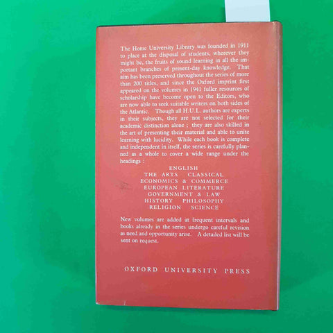 EDUCATION IN GREAT BRITAIN - W. O. LESTER SMITH 1960 OXFORD UNIVERSITY