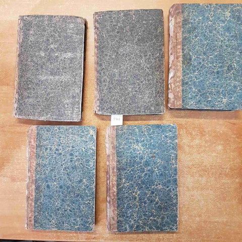 STORIA DELLA RIVOLUZIONE FRANCESE CONSOLATO E IMPERO 5 voll. THIERS 1845 FONTANA