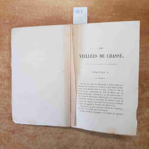 LES VEILLEES DE CHASSE PAR LE CAPITAINE MAYNE REID 1867 HACHETTE 43 vignettes