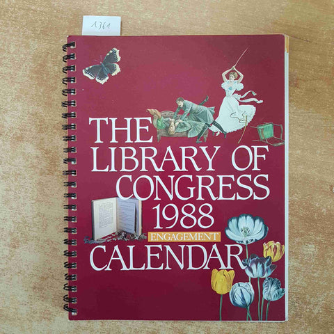 THE LIBRARY OF CONGRESS 1988 ENGAGEMENT CALENDAR galison books NEW YORK