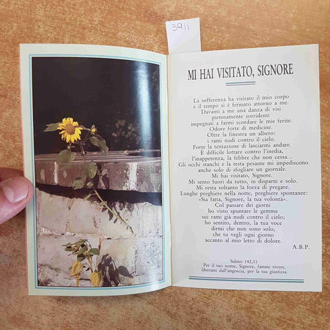 SIGNORE, AIUTAMI! SONO MALATO 1992 DEHONIANA