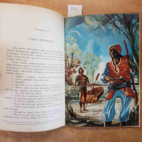 EMILIO SALGARI - I MISTERI DELLA JUNGLA NERA 1977 EDIZIONI ARCOBALENO giungla