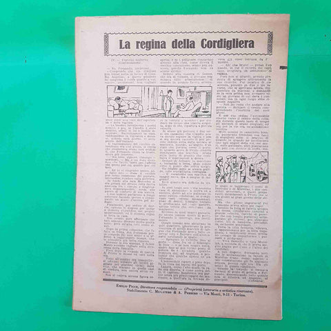 IL GIOVEDI' settimanale n 85 DEL 10 MARZO 1929 grandi avventure di un boy scout