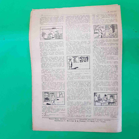 IL GIOVEDI' settimanale n 76 DEL 6 GENNAIO 1929 avventure di un boy scout