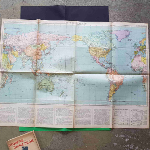 CARTE DELLA RUSSIA EUROPEA ASIATICA E DEGLI OCEANI consociazione turistica itali