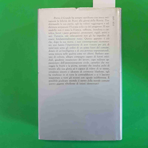 PIETRO IL GRANDE biografia HENRI TROYAT 1981 RUSCONI russia mosca PIETRO I